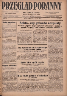 Przegląd Poranny: pismo niezależne i bezpartyjne 1927.09.17 R.7 Nr211