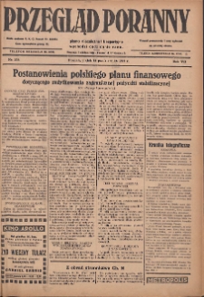 Przegląd Poranny: pismo niezależne i bezpartyjne 1927.10.14 R.7 Nr234