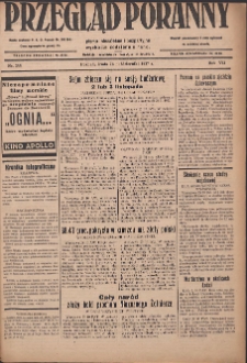 Przegląd Poranny: pismo niezależne i bezpartyjne 1927.10.26 R.7 Nr244
