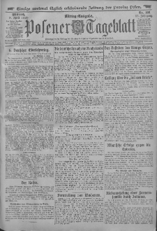 Posener Tageblatt 1914.04.08 Jg.53 Nr165