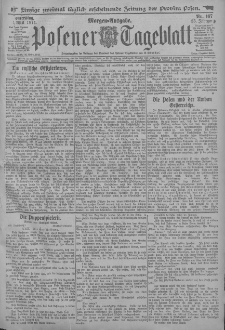 Posener Tageblatt 1914.04.08 Jg.53 Nr166