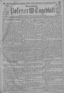 Posener Tageblatt 1914.04.10 Jg.53 Nr169