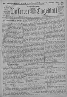 Posener Tageblatt 1914.04.10 Jg.53 Nr169
