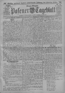 Posener Tageblatt 1914.04.12 Jg.53 Nr171