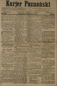 Kurier Poznański 1907.10.06 R.2 nr230