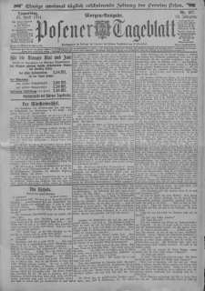 Posener Tageblatt 1914.04.23 Jg.53 Nr187