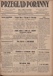 Przegląd Poranny: pismo niezależne i bezpartyjne 1927.11.17 R.7 Nr262