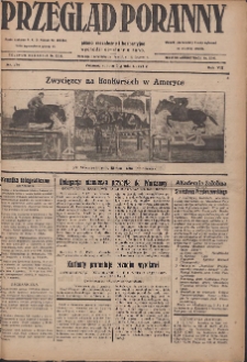 Przegląd Poranny: pismo niezależne i bezpartyjne 1927.12.03 R.7 Nr276
