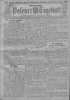 Posener Tageblatt 1914.04.25 Jg.53 Nr191