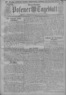 Posener Tageblatt 1914.04.30 Jg.53 Nr199