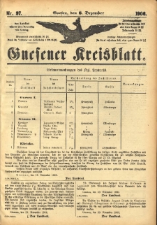 Gnesener Kreisblatt 1906.12.06 Nr97