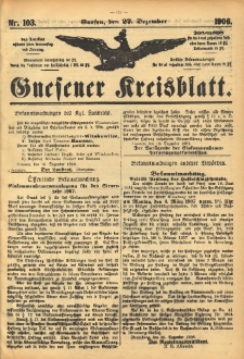 Gnesener Kreisblatt 1906.12.27 Nr103