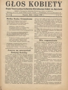 Głos Kobiety 1936.02.01 R.6 Nr2