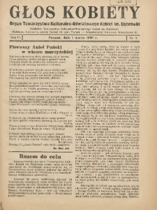 Głos Kobiety 1936.03.01.R.6 Nr3