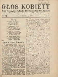 Głos Kobiety 1936.05.01 R.6 Nr5