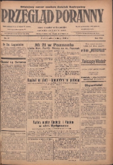 Przegląd Poranny: pismo niezależne i bezpartyjne 1928.02.04 R.8 Nr28