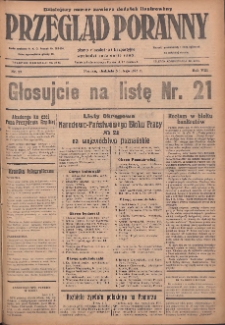 Przegląd Poranny: pismo niezależne i bezpartyjne 1928.02.05 R.8 Nr29