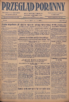Przegląd Poranny: pismo niezależne i bezpartyjne 1928.03.10 R.8 Nr58