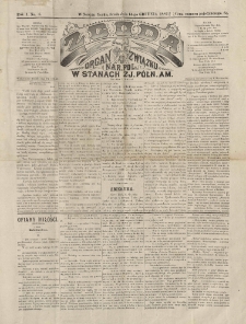 Zgoda : organ Związku Narodowego Polskiego w Stanach Zjednoczonych Północnej Ameryki. 1881.12.14 R.1 No.4