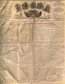 Zgoda : organ Związku Narodowego Polskiego w Stanach Zjednoczonych Północnej Ameryki. 1885.03.11 R.4 No.1