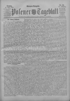 Posener Tageblatt 1905.04.16 Jg.44 Nr181