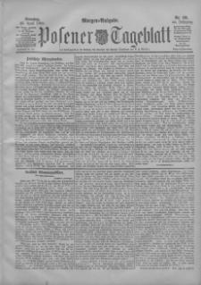 Posener Tageblatt 1905.04.23 Jg.44 Nr191