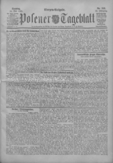 Posener Tageblatt 1905.05.14 Jg.44 Nr225