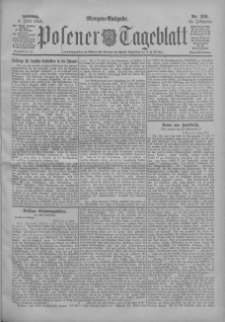 Posener Tageblatt 1905.06.04 Jg.44 Nr259
