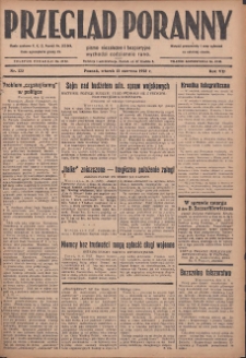 Przegląd Poranny: pismo niezależne i bezpartyjne 1928.06.12 R.8 Nr132
