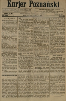 Kurier Poznański 1907.11.06 R.2 nr255