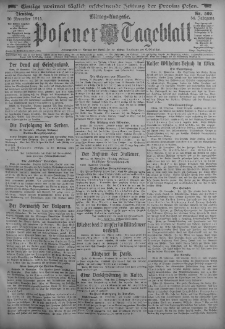 Posener Tageblatt 1915.11.30 Jg.54 Nr560