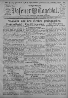 Posener Tageblatt 1915.12.04 Jg.54 Nr567
