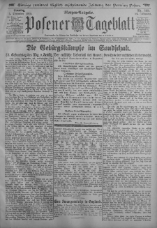 Posener Tageblatt 1915.12.05 Jg.54 Nr569