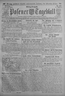 Posener Tageblatt 1915.12.07 Jg.54 Nr572