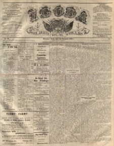 Zgoda : organ Związku Narodowego Polskiego w Stanach Zjednoczonych Północnej Ameryki. 1885.11.11 R.4 No.35