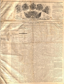 Zgoda : organ Związku Narodowego Polskiego w Stanach Zjednoczonych Północnej Ameryki. 1886.05.19 R.5 No.10