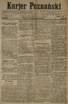 Kurier Poznański 1907.11.12 R.2 nr260