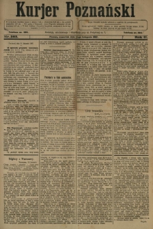 Kurier Poznański 1907.11.14 R.2 nr262