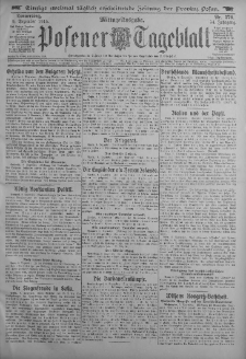 Posener Tageblatt 1915.12.09 Jg.54 Nr576