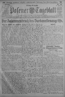 Posener Tageblatt 1915.12.21 Jg.54 Nr596