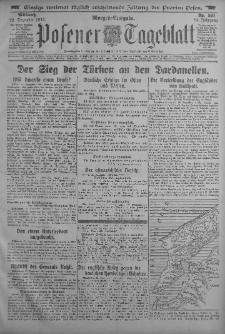 Posener Tageblatt 1915.12.22 Jg.54 Nr597