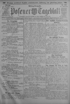 Posener Tageblatt 1915.12.27 Jg.54 Nr604