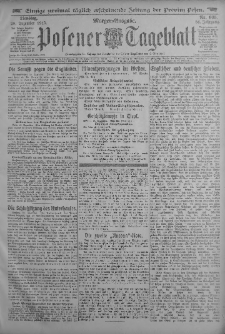 Posener Tageblatt 1915.12.28 Jg.54 Nr605