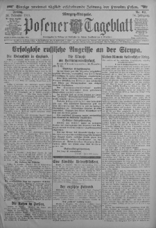 Posener Tageblatt 1915.12.31 Jg.54 Nr611