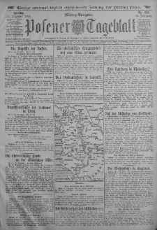 Posener Tageblatt 1915.12.31 Jg.54 Nr612
