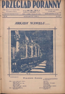 Przegląd Poranny: pismo niezależne i bezpartyjne 1928.07.22 R.8 Nr166