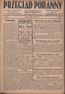 Przegląd Poranny: pismo niezależne i bezpartyjne 1928.07.13 R.8 Nr158