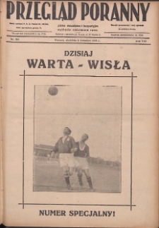 Przegląd Poranny: pismo niezależne i bezpartyjne 1928.09.02 R.8 Nr201