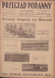 Przegląd Poranny: pismo niezależne i bezpartyjne 1928.09.09 R.8 Nr207