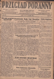 Przegląd Poranny: pismo niezależne i bezpartyjne 1928.09.18 R.8 Nr214